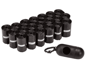 golden retriever puppy poop bag