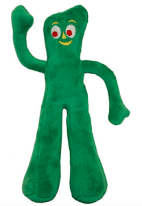 multipet gumby plush dog toy