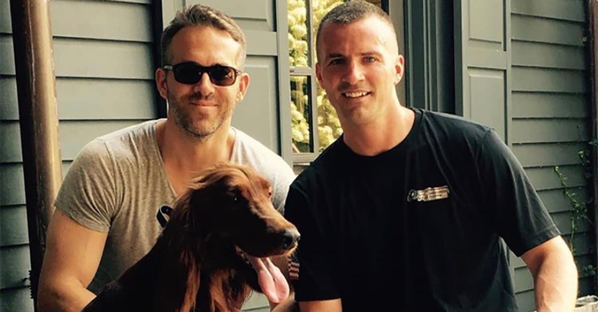 celebrities with golden retrievers